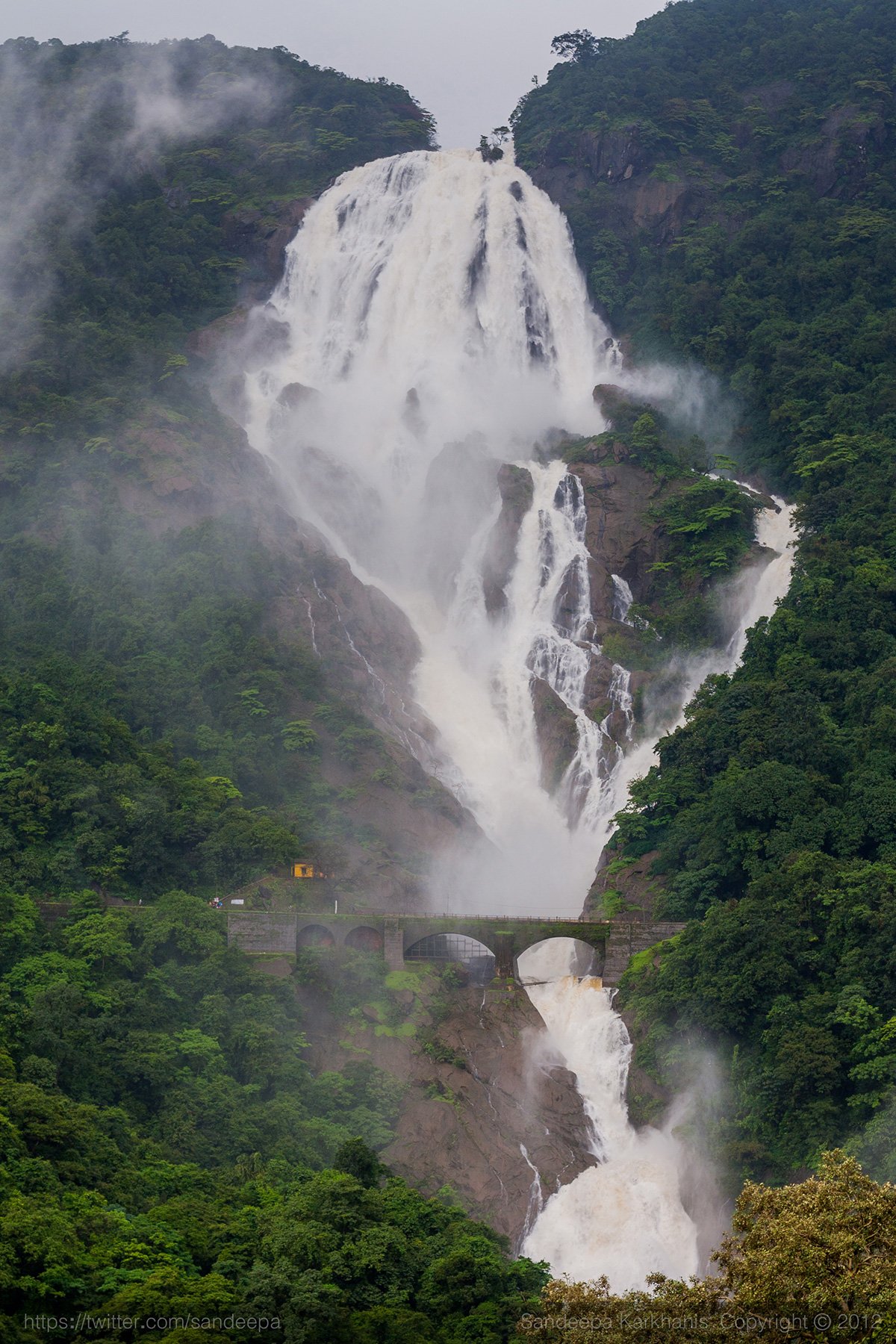 Dudhsagar Waterfall 2